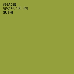 #93A03B - Sushi Color Image