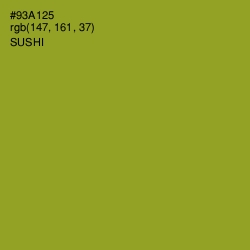 #93A125 - Sushi Color Image