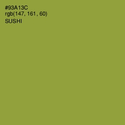 #93A13C - Sushi Color Image