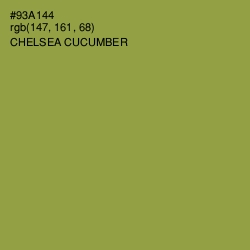 #93A144 - Chelsea Cucumber Color Image