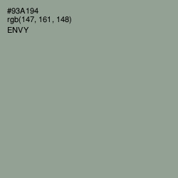 #93A194 - Envy Color Image