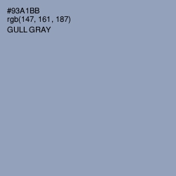 #93A1BB - Gull Gray Color Image