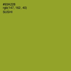 #93A228 - Sushi Color Image