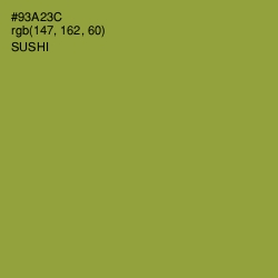 #93A23C - Sushi Color Image