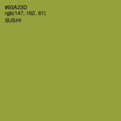 #93A23D - Sushi Color Image