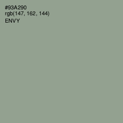 #93A290 - Envy Color Image