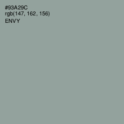 #93A29C - Envy Color Image