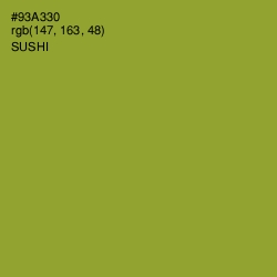 #93A330 - Sushi Color Image