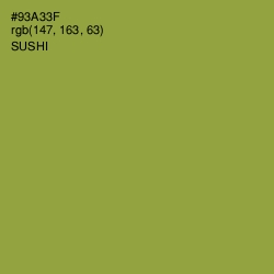 #93A33F - Sushi Color Image