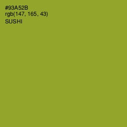 #93A52B - Sushi Color Image