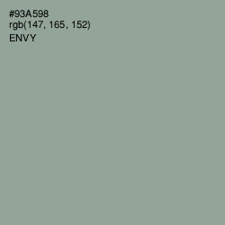#93A598 - Envy Color Image