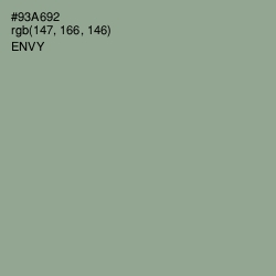 #93A692 - Envy Color Image