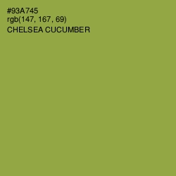 #93A745 - Chelsea Cucumber Color Image