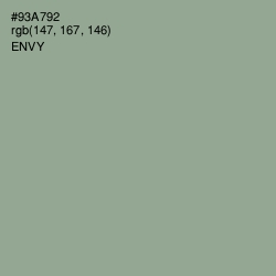 #93A792 - Envy Color Image
