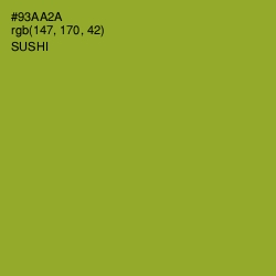 #93AA2A - Sushi Color Image