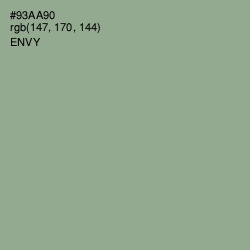 #93AA90 - Envy Color Image