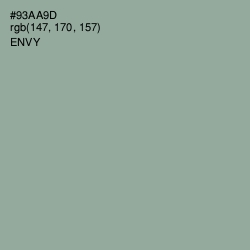 #93AA9D - Envy Color Image