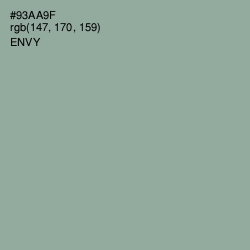 #93AA9F - Envy Color Image