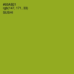 #93AB21 - Sushi Color Image