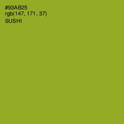 #93AB25 - Sushi Color Image