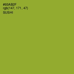 #93AB2F - Sushi Color Image