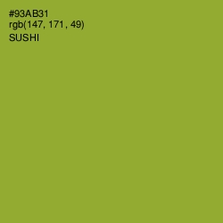 #93AB31 - Sushi Color Image