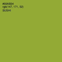 #93AB34 - Sushi Color Image