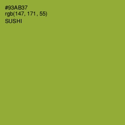 #93AB37 - Sushi Color Image