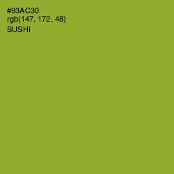 #93AC30 - Sushi Color Image