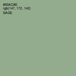 #93AC8E - Sage Color Image