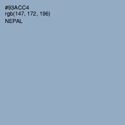 #93ACC4 - Nepal Color Image
