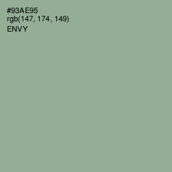#93AE95 - Envy Color Image
