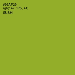 #93AF29 - Sushi Color Image