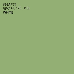 #93AF74 - Olivine Color Image