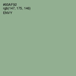 #93AF92 - Envy Color Image