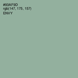 #93AF9D - Envy Color Image