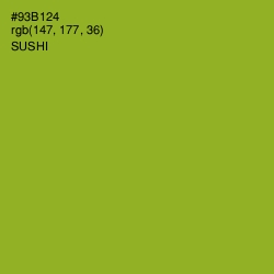 #93B124 - Sushi Color Image