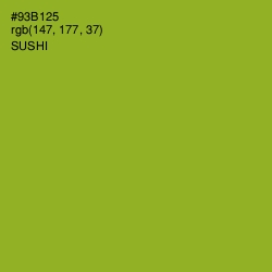 #93B125 - Sushi Color Image