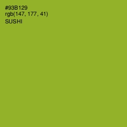 #93B129 - Sushi Color Image