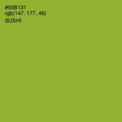 #93B131 - Sushi Color Image