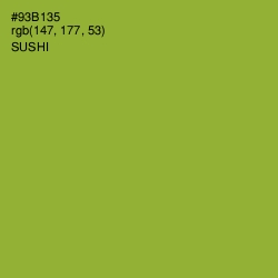 #93B135 - Sushi Color Image