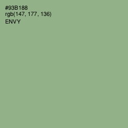 #93B188 - Envy Color Image