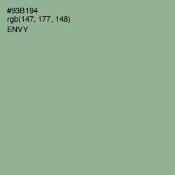 #93B194 - Envy Color Image