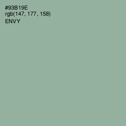 #93B19E - Envy Color Image