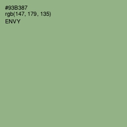 #93B387 - Envy Color Image