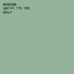 #93B39B - Envy Color Image