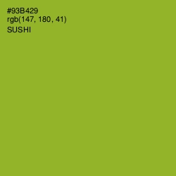 #93B429 - Sushi Color Image