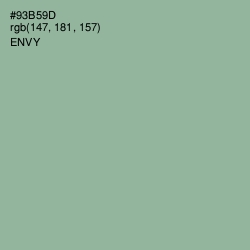 #93B59D - Envy Color Image