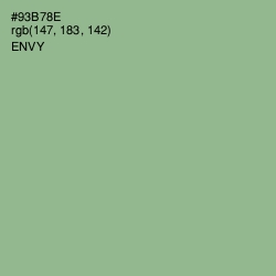 #93B78E - Envy Color Image
