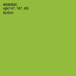 #93BB3C - Sushi Color Image